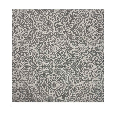 Салфетка La Nuit PERLA Вензель серебро 40x40 см 
