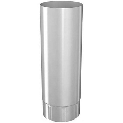 Труба водостічна ROOFART 87 мм 3 м білий