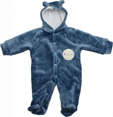 Комбінезон дитячий Bambinelli з мікрофіброю р.68 синій