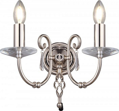 Бра Altalusse INL-6141W-02 2x40 Вт E14 полированный никель 