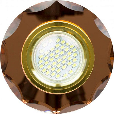 Світильник точковий Blitz MR16 GU5.3 коричневий BL6225A MR16 GDT