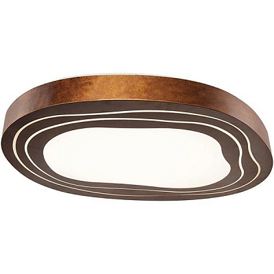 Люстра світлодіодна Altalusse LED 1x6 Вт + 9x8 Вт кавовий/золотий INL-9303C-78