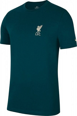 Футболка Nike LFC M NK TEE TRAVEL DB4653-375 р. S зеленый