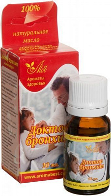 Аромакомпозиция Лия Доктор Бронхіт 10 мл 