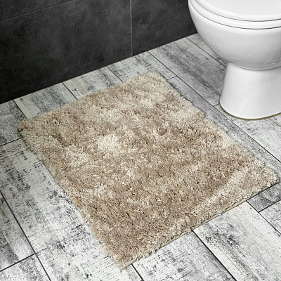 Килимок для ванної Dariana Ambience 60x50 см бежевий