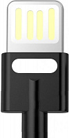 Кабель Nomi Lightning – USB 1 м чорний (480527) dcpq 10i 