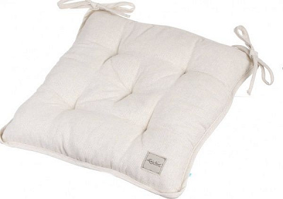 Подушка на стул 40х40 см Шарлотта натюрель La Nuit