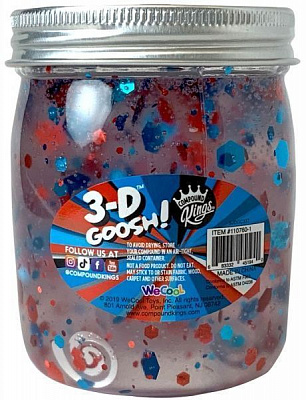 Слиз-лизун Compound Kings Slime 3-D Goosh з окулярами 300116-1