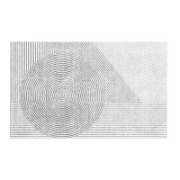 Коврик Dariana Принт Геометрия 60x90 см