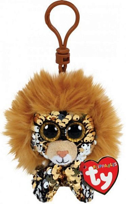 Игрушка-брелок TY Лев 12 см