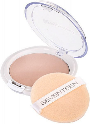 Пудра для обличчя Seventeen Natural Silky Transparent Compact Powder №5 Honey 10 г