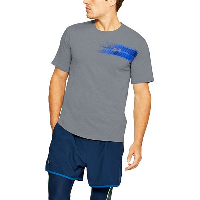 Футболка Under Armour UA Phase Left Chest SS 1310961-035 S сірий