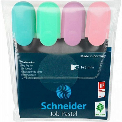 Набор текстовых маркеров Schneider S115098 разноцветный 