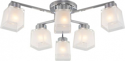 Люстра потолочная Delfi 6x60 Вт E27 хром 30162/6 