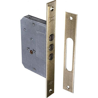 Дверний замок вхідний Kale 189-ЗМ 41774 нікель