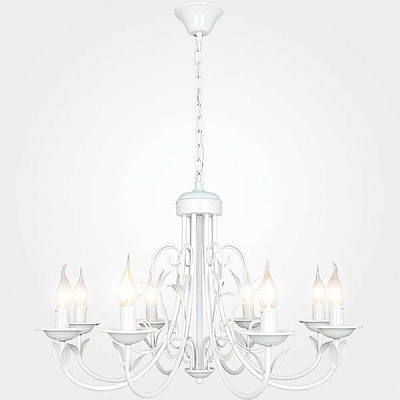 Люстра підвісна Strotskis Afina 8x60 Вт E14 білий 60050/8