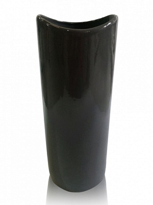 Ваза керамическая Eterna 210215 серый 11*11*29,5 см 29,5 см 