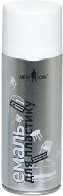 Емаль аерозольна для пластика RAL 9003 New Ton білий 400 мл