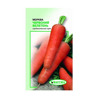 Семена Морковь Красный великан 2 г