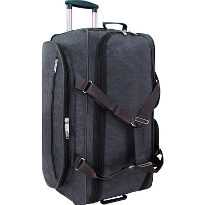 Сумка дорожня на колесах Bagland 34970 82 л хакі Мадрид