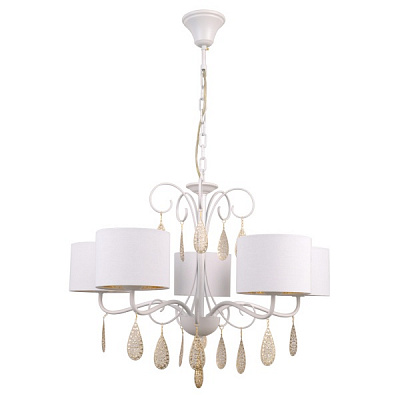 Люстра Victoria Lighting 5x40 Вт E14 белый Grace/SP5 