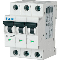Автоматичний вимикач Eaton PL4-C63/3 63А