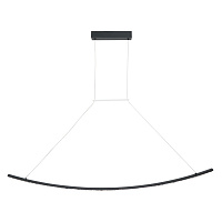 Люстра підвісна Berger 1x25 Вт LED-модуль чорний 7020-PL-25 Black