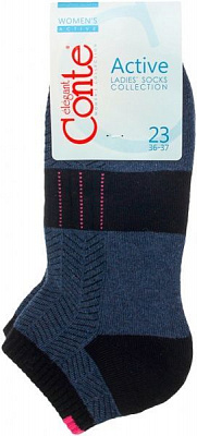 Носки Conte ACTIVE короткие с махровой стопой 16С-92СП 092 р. 25 темно-синий 1 шт. 