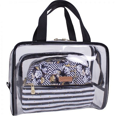 Набор косметичек Bagland 7 л прозрачный 5 в 1 суб.857 (72230) 