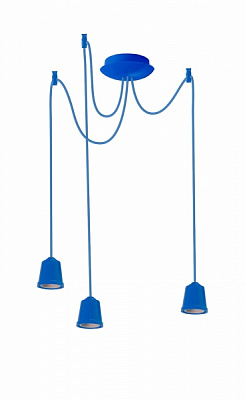 Підвіс ERKA 323 3x60 Вт E27 синій 323009