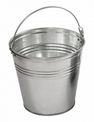 Ведро Арма оцинкованное 10 л серебряный 