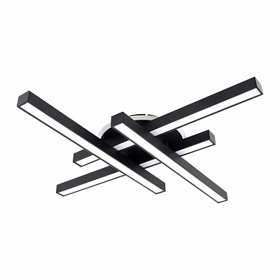 Люстра потолочная NEW ARTIER Rainart-4-1 BK 75 Вт черный