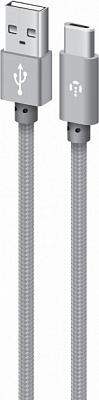 Дата-кабель Intaleo USB 2.0 AM to Type-C CBGNYT2 2 м сірий (1283126489143)