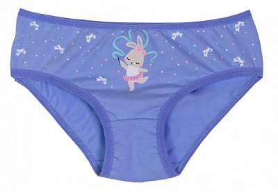 Трусы для девочек KOSTA р.110–116 фиолетовый меланж 1990-9 