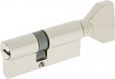Цилиндр Bruno 30x40 ключ-вороток 68 мм никель
