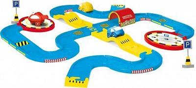 Трек Dolu міні-дорога трек з машинками 5050