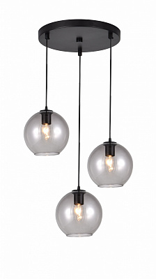 Підвіс Sensio Solvex 3x40 Вт E14 чорний LS-321508/3PB-40W