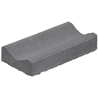 Водосток тротуарный 398x198x80 мм Л 40-20-8 графит