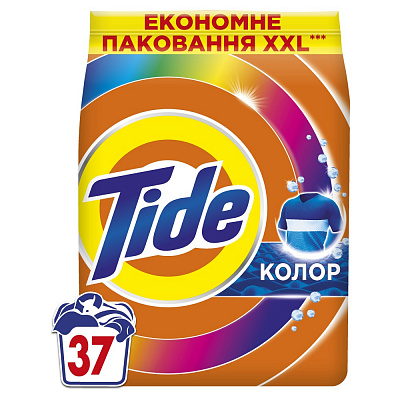 Стиральный порошок для машинной и ручной стирки Tide Аква-Пудра Color 5 кг