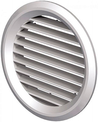 Решетка Вентс МВ 50/2бВ пластик белый 