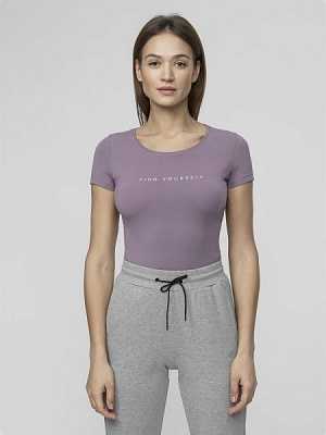 Футболка 4F D4L21-TSD212-51S р.XL фіолетовий