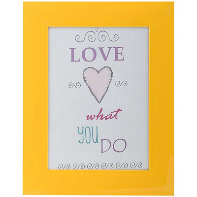 Фоторамка Color жовта 13x18 см