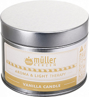 Свеча ароматическая Müller-Kerzen Aroma & Light Terapy Ваниль 220 г 