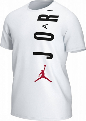 Футболка Jordan M J JDN AIR STRETCH SS CREW CZ8402-100 р.2XL білий