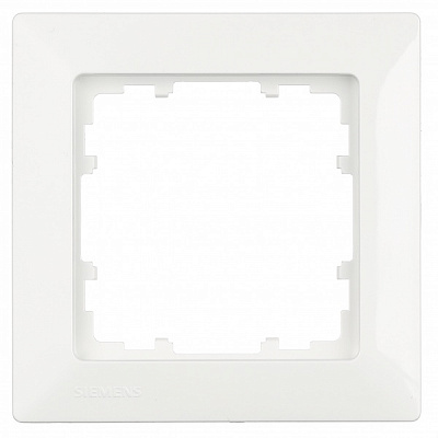 Рамка двомісна Siemens Line полярно-білий 5TG25520WH