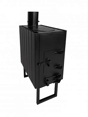 Піч-буржуйка BP-100RV з радіатором та варильною поверхнею