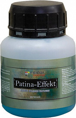 Розчин для декорування металевих поверхонь Feidal Patina-Effect зелений 0,1 л