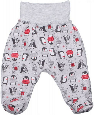 Ползунки для девочек Baby Veres Penguins р.56 красный 