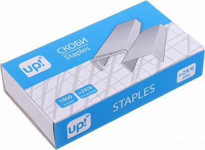 Скоби №24/6 1000 шт. UP! (Underprice)