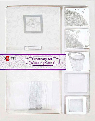 Набор для творчества Свадебные открытки рус. язык 14.5х14.5 см 